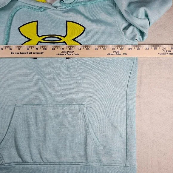 Under Armour Women's Storm Armour Fleece Big Logo Twist Hoodie Size Medium - Picture 4 of 5